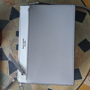 Kate Spade White Grey Bag